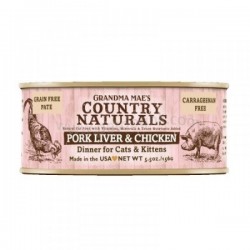 Country Naturals 無穀物豬肝雞肉醬煮配方 貓罐頭