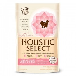 Holistic Select 無穀物全貓室內體重控制 - 火雞、雞肉及鯡11磅8安士