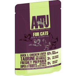 AATU 全配方貓濕糧包 雞肝+鴨 85g