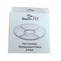 Beacon Pet 花朵噴泉 寵物飲水機 Filter 2pcs