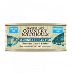 Country Naturals 無穀物沙甸魚深海魚醬煮配方 貓罐頭