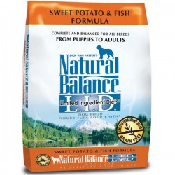NaturalBalance無穀物甜著魚狗糧 L.I.D Sweet potato & Fish formula dog food4.5磅