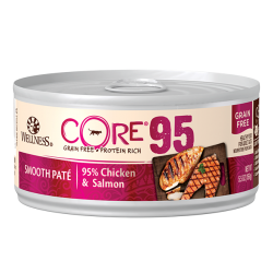 Wellness CORE 95% 鮮肉系列 無穀物 雞肉+三文魚 配方 5.5oz 