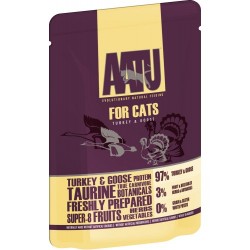 AATU  全配方貓濕糧包 火雞+鵝 85g