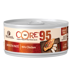 Wellness CORE 95% 鮮肉系列 無穀物 雞肉配方 5.5oz x24罐優惠