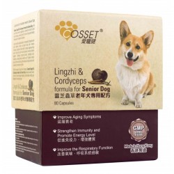 Cosset 愛寵健 靈芝蟲草老年犬專用配方80粒