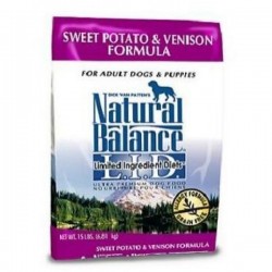 NaturalBalance無穀物抗敏甜薯鹿肉全犬糧13磅