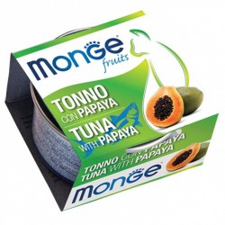 MONGE 鮮果罐 - 吞拿魚+木瓜 80g