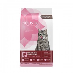 Holistic Select 無穀物全貓室內體重控制 - 火雞、雞肉及鯡5磅