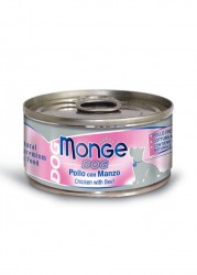 Monge Chicken with Beef For Dog 雞加牛肉狗罐頭 95g