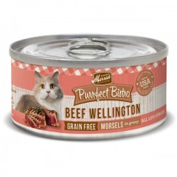 Merrick 無穀物 牛肉+雞肝 (beef wellington) 貓罐頭 5.5oz